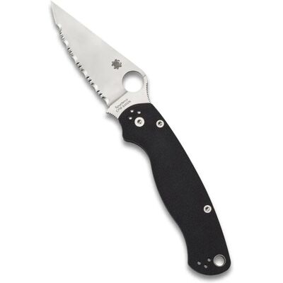 Spyderco Paramilitary 2 Seghettato Spyderco Paramilitary 2 Seghettato