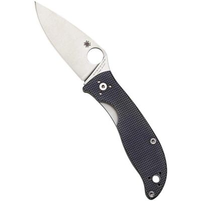 Spyderco Polestar G-10 Grau / BD1 Plain - Klappmesser Spyderco Polestar G-10 Grau / BD1 Plain - Klappmesser