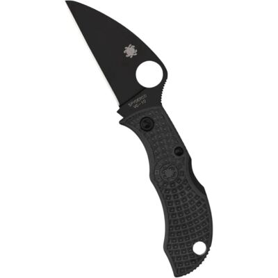 Spyderco Manbug Ligero Warnecliffe Negro - Cuchillo de bolsillo Spyderco Manbug Ligero Warnecliffe Negro - Cuchillo de bolsillo