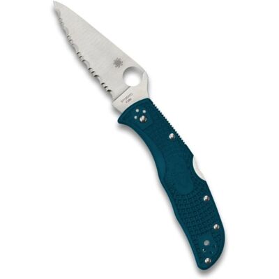 Spyderco Endela K390 Blau Gezacktes Taschenmesser - Taschenmesser Spyderco Endela K390 Blau Gezacktes Taschenmesser - Taschenmesser