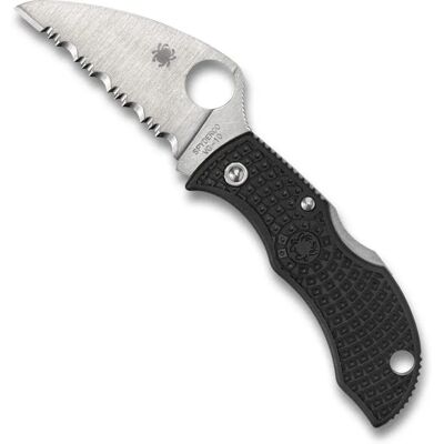 Spyderco Manbug Ligero Warnecliffe Negro VG-10 SE - Cuchillo de bolsillo Spyderco Manbug Ligero Warnecliffe Negro VG-10 SE - Cuchillo de bolsillo