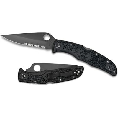Spyderco - Endura 4 Lightweight - Preto - VG-10 CE - Knife Spyderco - Endura 4 Lightweight - Preto - VG-10 CE - Knife