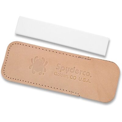 Afiador de facas Spyderco 303F - Branco Afiador de facas Spyderco 303F - Branco