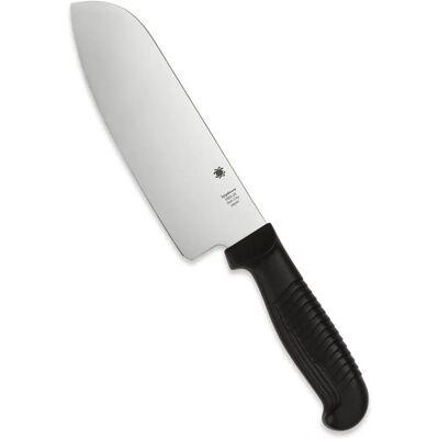 Spyderco K08PBK Santoku - Preto - Faca Santoku Spyderco K08PBK Santoku - Preto - Faca Santoku