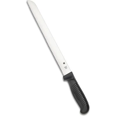 Cuchillo de pan Spyderco K01SBK 26cm - Herramienta para cortar pan Cuchillo de pan Spyderco K01SBK 26cm - Herramienta para cortar pan