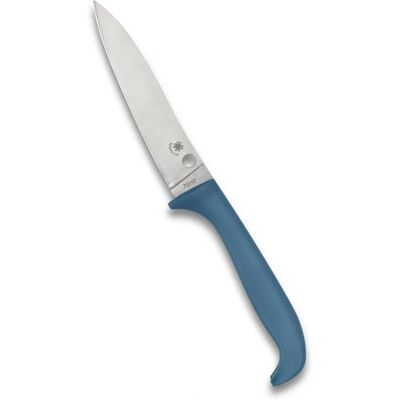 Nóż kuchenny Spyderco Counter Puppy Niebieski - Drop Point, 8,8cm Nóż kuchenny Spyderco Counter Puppy Niebieski - Drop Point, 8,8cm
