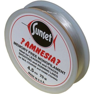 Sunset Amnesia Clear 30lb 100m - Fishing Line Sunset Amnesia Clear 30lb 100m - Fishing Line