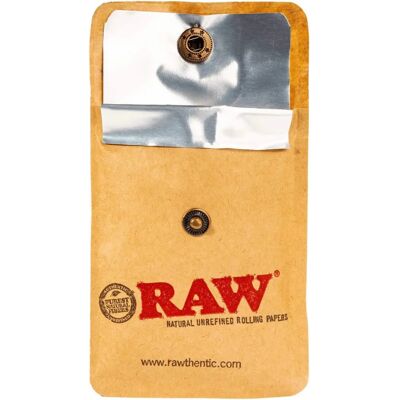 RAW Hordozható zsebes hamutartó - Hamutartó, Hőálló, Biztonságos Zár RAW Hordozható zsebes hamutartó - Hamutartó, Hőálló, Biztonságos Zár