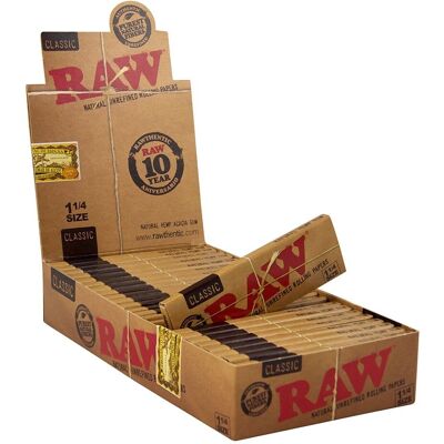 RAW Papier - Bio, Ungeschliffen, 1¼ - 50 Blätter RAW Papier - Bio, Ungeschliffen, 1¼ - 50 Blätter
