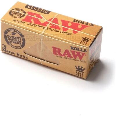 RAW Organiczny Naturalny Papier King Size - 3m RAW Organiczny Naturalny Papier King Size - 3m