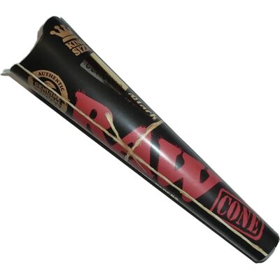 RAW Czarne Stożki King Size - 3 szt RAW Czarne Stożki King Size - 3 szt