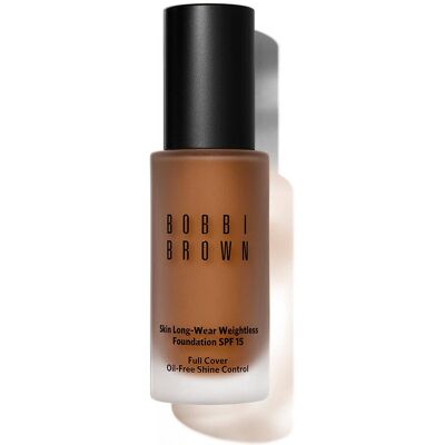Bobbi Brown Skin Long-Wear Weightless Foundation - SPF 15, Cool Golden, Model C-076 Bobbi Brown Skin Long-Wear Weightless Foundation - SPF 15, Cool Golden, Model C-076