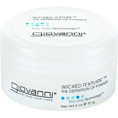 Giovanni Wicked Wax Styling Pomade - 56g - Pomade for all hair types - Adds wicked separation - Defines with shine Giovanni Wicked Wax Styling Pomade - 56g - Pomade for all hair types - Adds wicked separation - Defines with shine