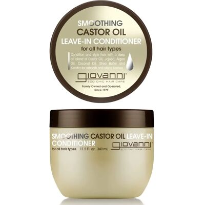 Giovanni Glättendes Rizinusöl Leave-In Conditioner - Für alle Haartypen Giovanni Glättendes Rizinusöl Leave-In Conditioner - Für alle Haartypen