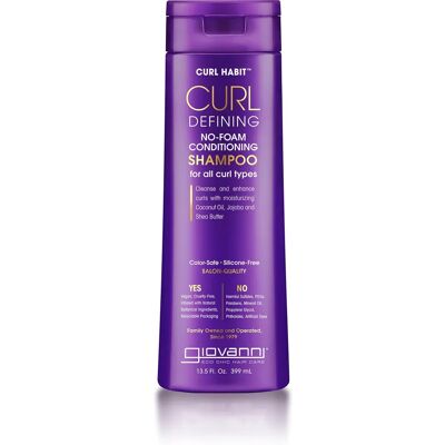 Giovanni Curl Habit Curl Defining No-Foam Shampoo - 399ml Giovanni Curl Habit Curl Defining No-Foam Shampoo - 399ml