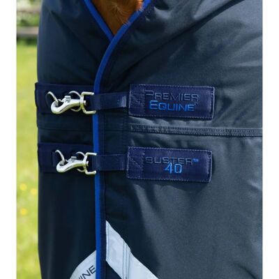 Premier Equine Buster 40g Wasserdichte Pferdedecke - Blau - 152cm Premier Equine Buster 40g Wasserdichte Pferdedecke - Blau - 152cm
