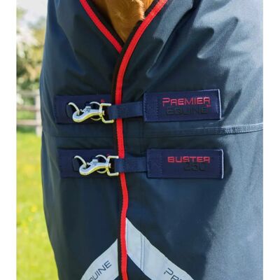 Couverture pour chevaux Premier Equine Buster 250g Marine - Couverture pour chevaux - Publicité Couverture pour chevaux Premier Equine Buster 250g Marine - Couverture pour chevaux - Publicité