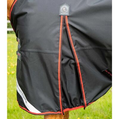 Couverture cheval PREMIER EQUINE Buster 250 g - Imperméable, Respirante, Poids Moyen - Publicité Couverture cheval PREMIER EQUINE Buster 250 g - Imperméable, Respirante, Poids Moyen - Publicité