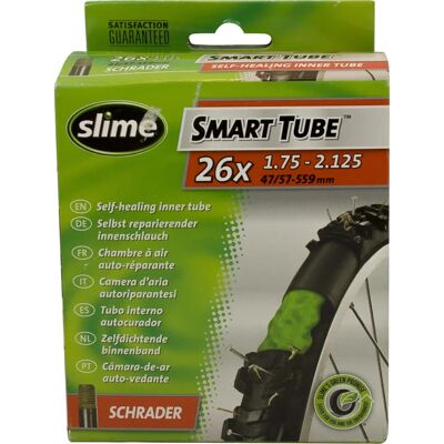Chambre à air VTT 26" Slime avec valve Schrader Chambre à air VTT 26" Slime avec valve Schrader