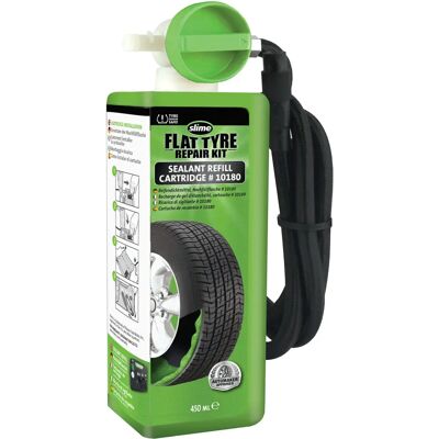 Slime 10180 Refill for Tire Repair Kit - Emergency Auto Fix Slime 10180 Refill for Tire Repair Kit - Emergency Auto Fix