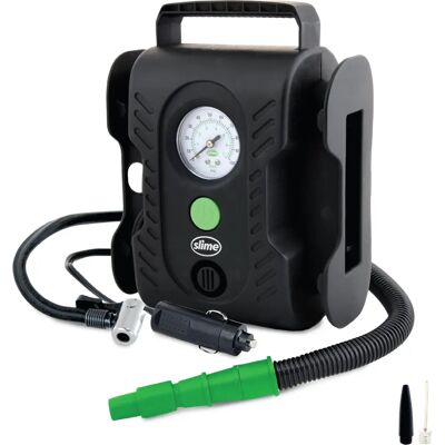 Slime 40066 Multivolumen Reifenkompressor - 7 bar, 12V, Analog, Arbeitsleuchte Slime 40066 Multivolumen Reifenkompressor - 7 bar, 12V, Analog, Arbeitsleuchte