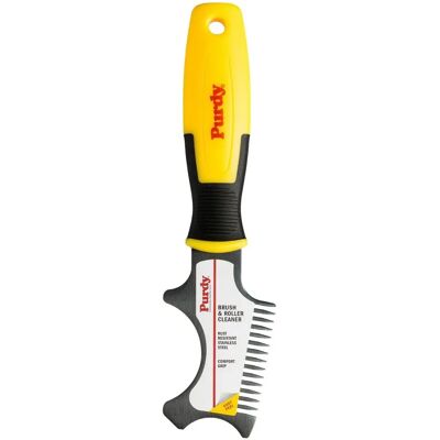 Purdy PUR14A900520 Strumento di pulizia per pennelli e rulli in acciaio ad alto tenore di carbonio - Strumento di pulizia Purdy PUR14A900520 Strumento di pulizia per pennelli e rulli in acciaio ad alto tenore di carbonio - Strumento di pulizia