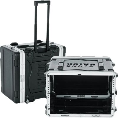 Custodia da volo Gator Grr-6L 6U con ruote - Rack Custodia da volo Gator Grr-6L 6U con ruote - Rack