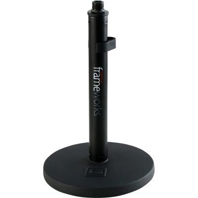 Gator Frameworks GFW-MIC-0600 Support Microphone - Noir - Support microphone Gator Frameworks GFW-MIC-0600 Support Microphone - Noir - Support microphone