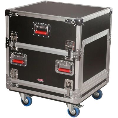 Gator G-TOUR-GRC-1406 Equipment Case - 14U Mixer & 6U Rack - Black Gator G-TOUR-GRC-1406 Equipment Case - 14U Mixer & 6U Rack - Black