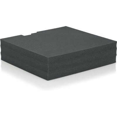 Gator Cases GRW-DRWFOAM-3 schiuma - Inserto 3U Gator Cases GRW-DRWFOAM-3 schiuma - Inserto 3U