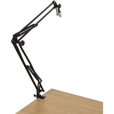 Gator Frameworks GFWMICBCBM1000 Support Microphone - Réglable, Acier, Noir - Publicité Gator Frameworks GFWMICBCBM1000 Support Microphone - Réglable, Acier, Noir - Publicité