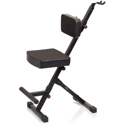 Gator Frameworks GFW-GTR-SEATDLX Deluxe Gitarrensitz mit Halter - Musikerhocker Gator Frameworks GFW-GTR-SEATDLX Deluxe Gitarrensitz mit Halter - Musikerhocker