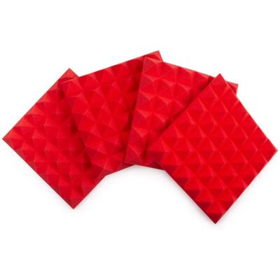 Gator Frameworks Gfw-Acpnl1212pred-4pk Akustikpaneel - Rot - Raumakustiklösung Gator Frameworks Gfw-Acpnl1212pred-4pk Akustikpaneel - Rot - Raumakustiklösung
