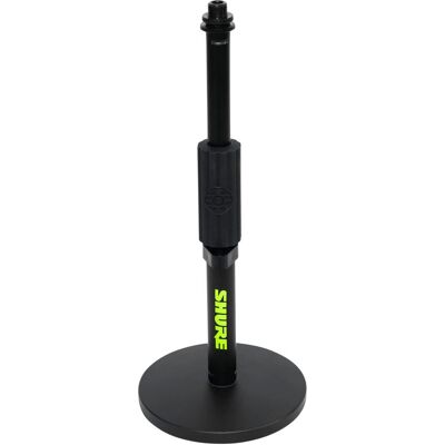 Shure SH-DESKTOP1 Mikrofonständer - Höhenverstellbar, Kompakt, Schwarz Shure SH-DESKTOP1 Mikrofonständer - Höhenverstellbar, Kompakt, Schwarz