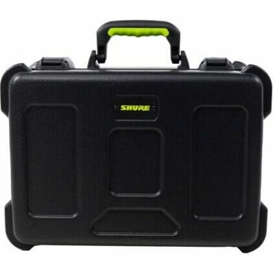 Étui pour microphone Shure SH-MICCASEW07 - 7 micros sans fil - Publicité Étui pour microphone Shure SH-MICCASEW07 - 7 micros sans fil - Publicité