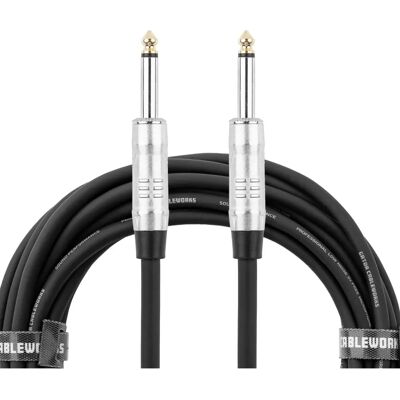 Gator Cableworks Backline Series TS Speaker Cable - Black - 7.6m Gator Cableworks Backline Series TS Speaker Cable - Black - 7.6m