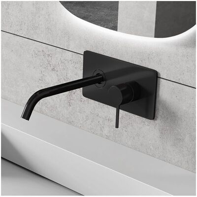 Bernstein XX0539B Miscelatore a Parete - Nero Opaco Bernstein XX0539B Miscelatore a Parete - Nero Opaco