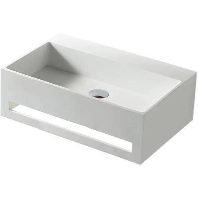 Bernstein TWG02 Lavabo a Parete - Moderno, Quadrato, 60x40x20cm Bernstein TWG02 Lavabo a Parete - Moderno, Quadrato, 60x40x20cm