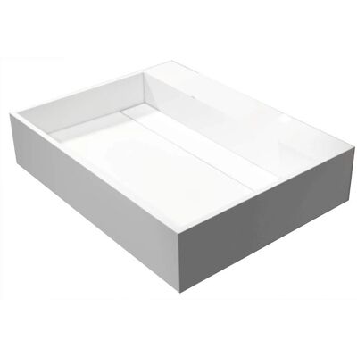 Bernstein Lavabo sospeso PB2080 - Superficie Solida - Bianco opaco Bernstein Lavabo sospeso PB2080 - Superficie Solida - Bianco opaco