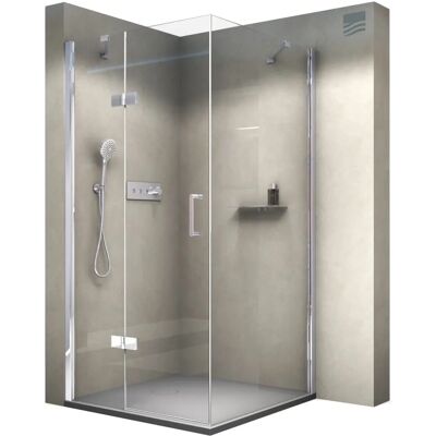 Box doccia nano Bernstein - Vetro angolare regolabile - 8mm ESG Box doccia nano Bernstein - Vetro angolare regolabile - 8mm ESG