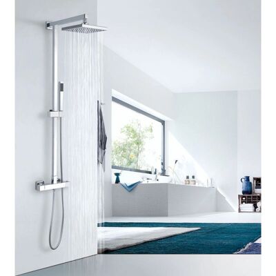 Bernstein - Columna de ducha termostática ajustable - Sin cabezal Bernstein - Columna de ducha termostática ajustable - Sin cabezal