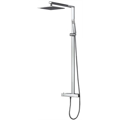 Sistema de ducha termostático Bernstein NT6705C con ducha de mano y lluvia Sistema de ducha termostático Bernstein NT6705C con ducha de mano y lluvia