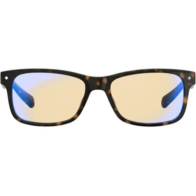 Polaroid Havana Rectangular Reading Glasses - Blue Light Block Polaroid Havana Rectangular Reading Glasses - Blue Light Block