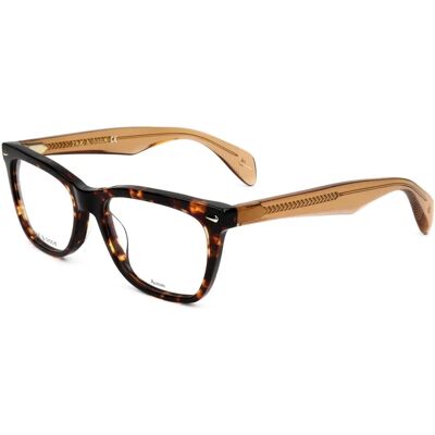 Rag & Bone Marron Havana Monture de Lunettes - Monture de Lunettes - Publicité Rag & Bone Marron Havana Monture de Lunettes - Monture de Lunettes - Publicité