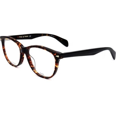 Rag & Bone Cadres de Lunettes Havana - Cadres de Lunettes - Publicité Rag & Bone Cadres de Lunettes Havana - Cadres de Lunettes - Publicité