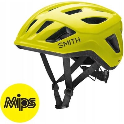 Smith Signal MIPS - Kask rowerowy Neon Yellow - Lekki Smith Signal MIPS - Kask rowerowy Neon Yellow - Lekki