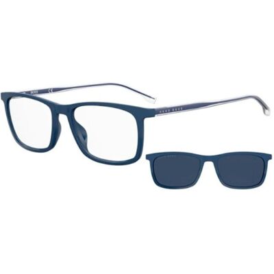 Lunettes de soleil rectangulaires bleues Hugo Boss - Lunettes de soleil Lunettes de soleil rectangulaires bleues Hugo Boss - Lunettes de soleil