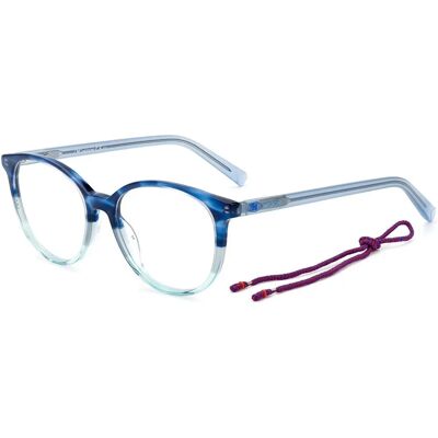 Missoni MMI 0011-38I Blue Horn Women Eyewear Frames Missoni MMI 0011-38I Blue Horn Women Eyewear Frames