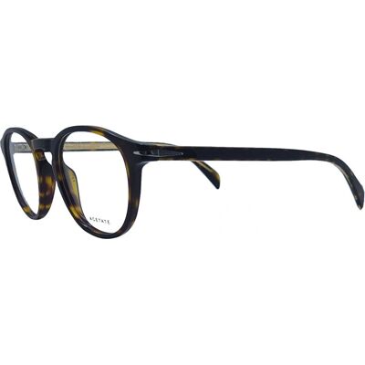David Beckham Havana Round Frame Eyewear - Eyewear David Beckham Havana Round Frame Eyewear - Eyewear