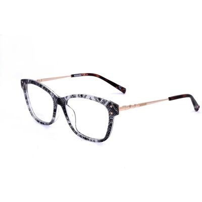 Missoni MIS 0006 S37 Weiße Schwarze Muster Brillenrahmen Missoni MIS 0006 S37 Weiße Schwarze Muster Brillenrahmen